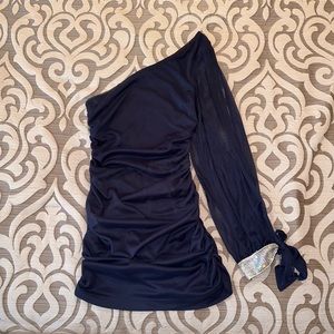 One Shoulder Cocktail Dress